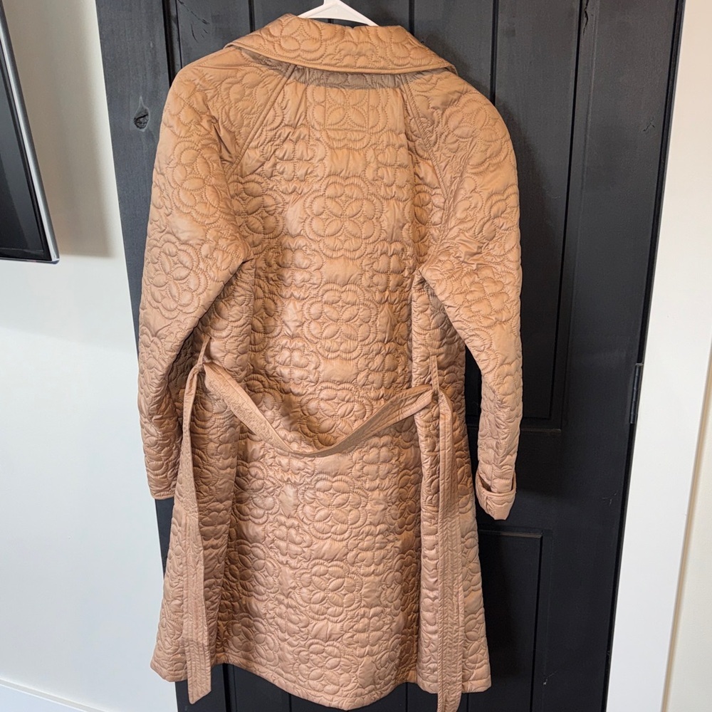 Kate Spade Tan Quilted Coat - Picture 6 of 6